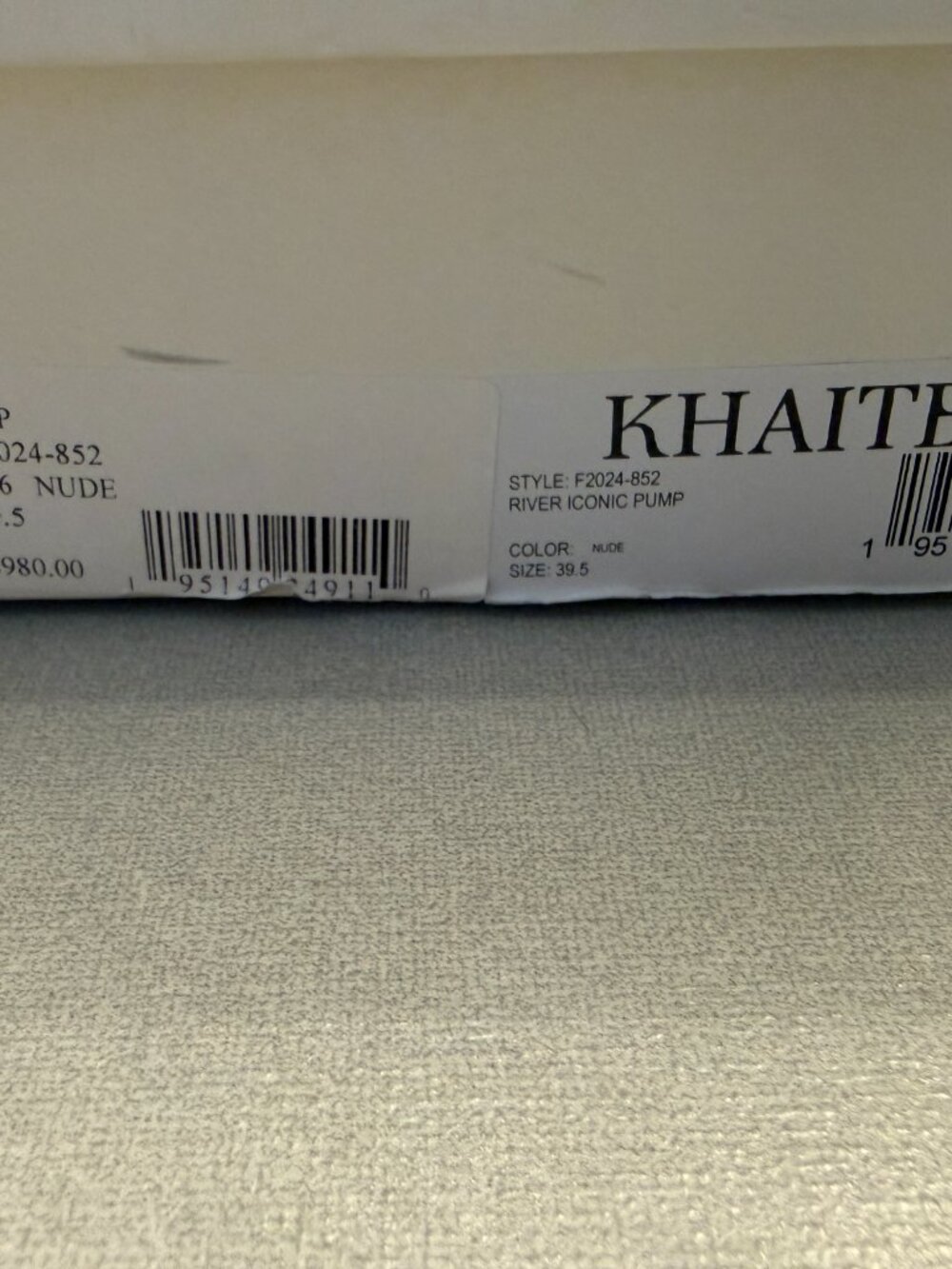 Khaite River Iconic Leather Pumps 39.5 Brand New - Picture 7 of 7